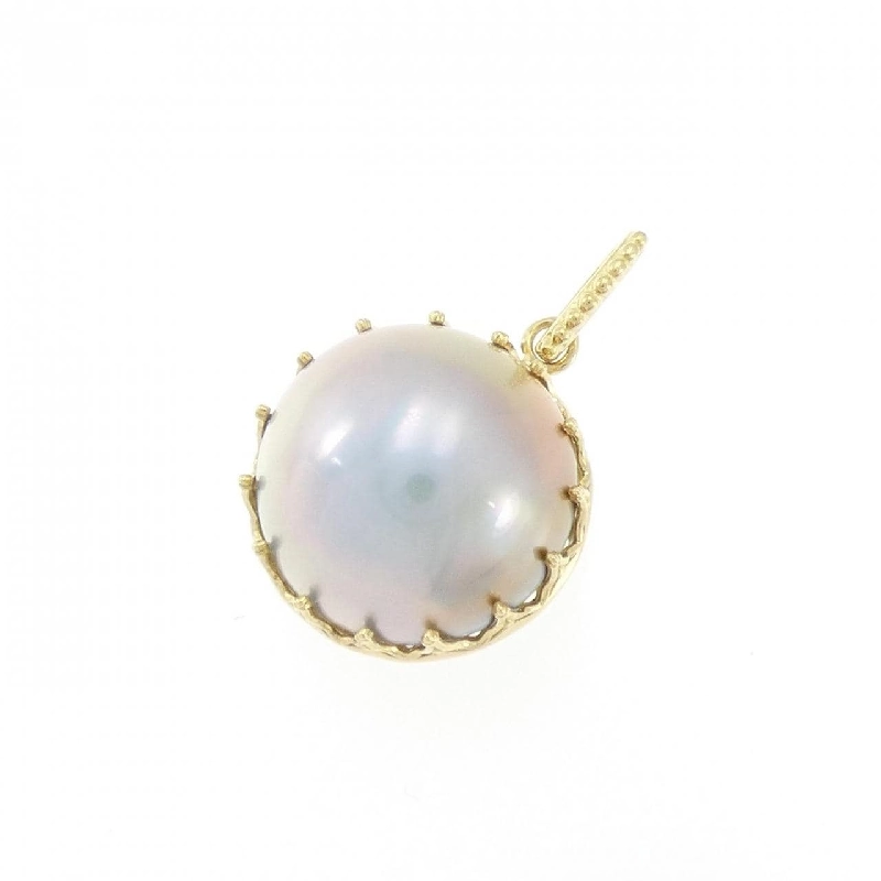 K18YG Mabe Pearl Pendant - Hàng hiệu Authentic 867604