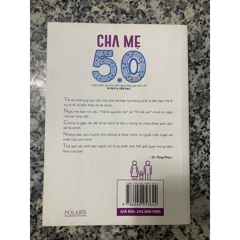 CHA MẸ 5.0 - Cuốn sách thay đổi hàng triệu gia đình về TƯ DUY và TIỀN BẠC 150302