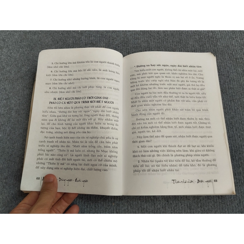 BIẾT NGƯỜI, DÙNG NGƯỜI, QUẢN NGƯỜI 533345