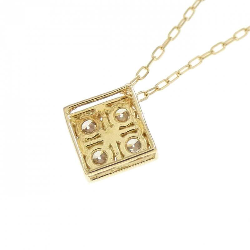 K18YG Dây chuyền kim cương 0.10CT - Hàng hiệu Chính hãng 856482