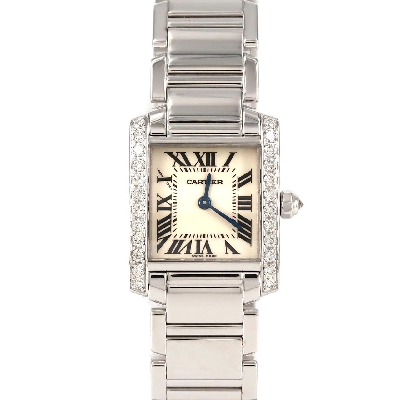 Cartier Tank Française SM WG/D WE1002S3 WG Quartz - Hàng hiệu Chính hãng 872518