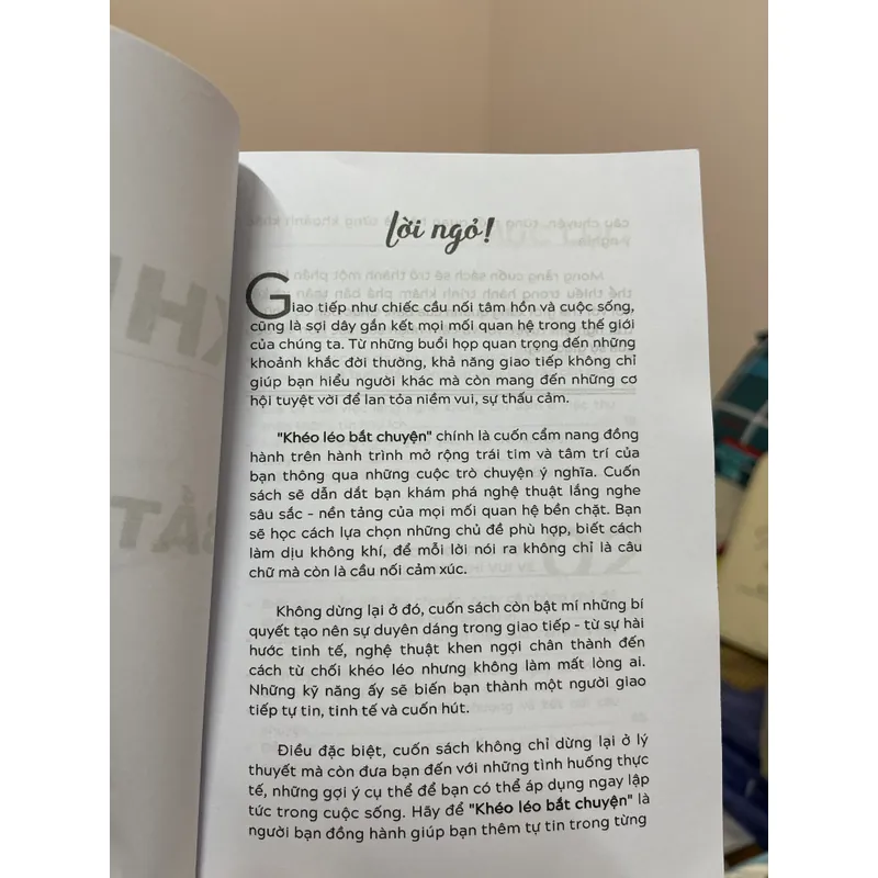 Khéo léo bắt chuyện 591554