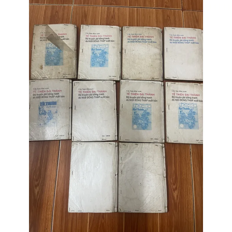 10 quyển truyện tranh Tề thiên đại thánh xuất bản 1991 713357
