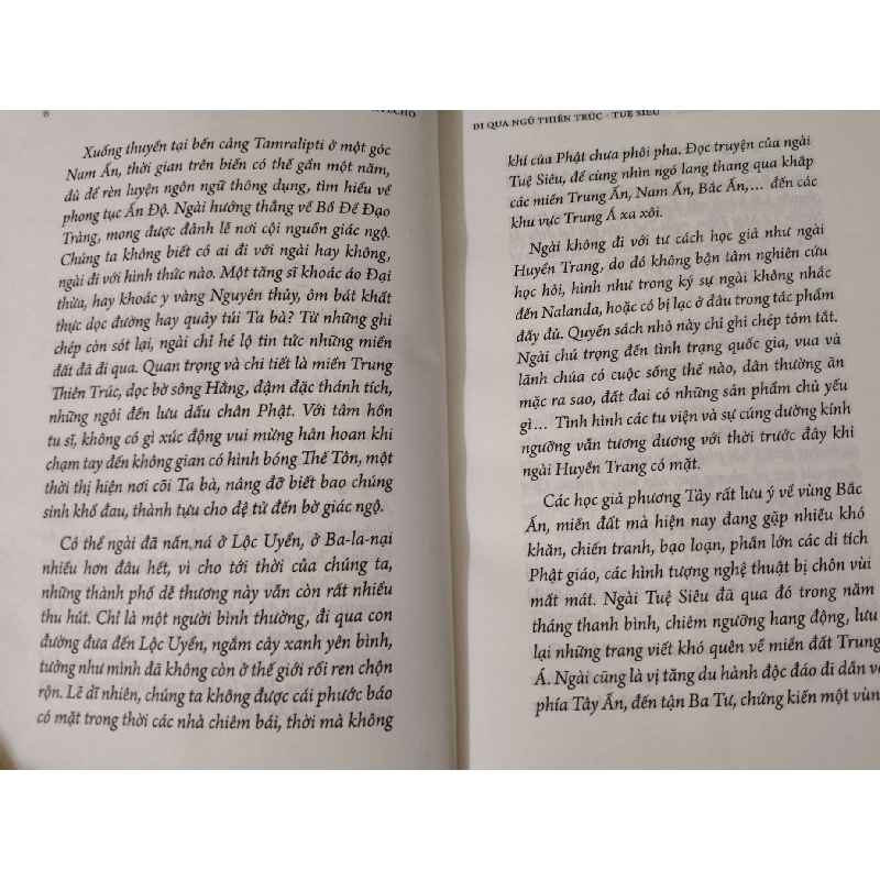 ĐI QUA NGŨ THIÊN TRÚC - TUỆ SIÊU - 2021 - 162 trang TÂM LINH - TÔN GIÁO - THIỀN ANTQ0709 920579