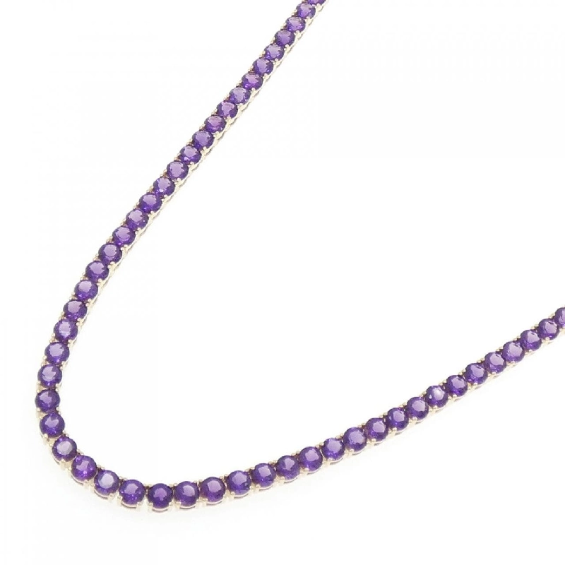 Dây chuyền Amethyst 14KYG - Hàng hiệu Authentic 861263