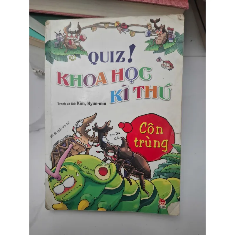 Quiz! Khoa học kì thú - Côn trùng - Kim, Hyun-min - Truyện tranh/Kiến thức 696419