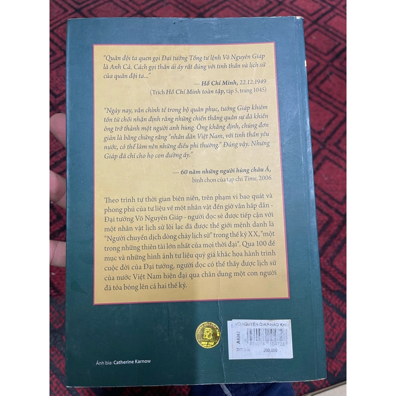 Võ Nguyên Giáp - Hào Khí Trăm Năm - Trần Thái Bình 354903