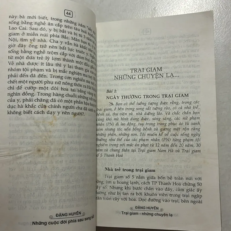 Những cuộc đời phía sau song sắt - Đặng Huyền 760795