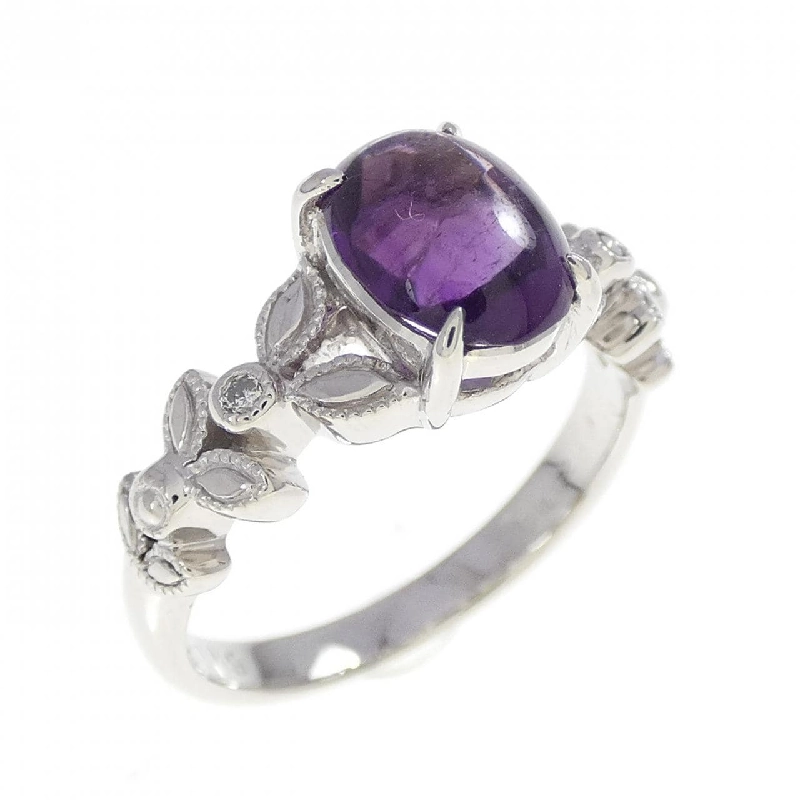 Nhẫn Amethyst PT900 1.19CT - Hàng hiệu Chính hãng 855225