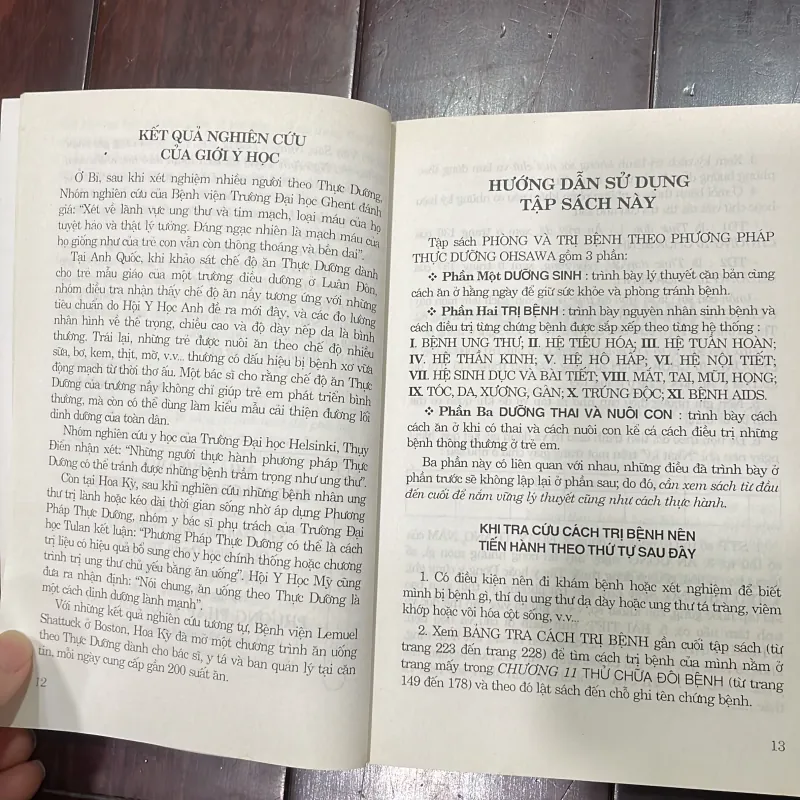Phòng và trị bệnh theo phương pháp thực dưỡng OHSAWA - anh Minh Ngô Thành Nhân 1035294