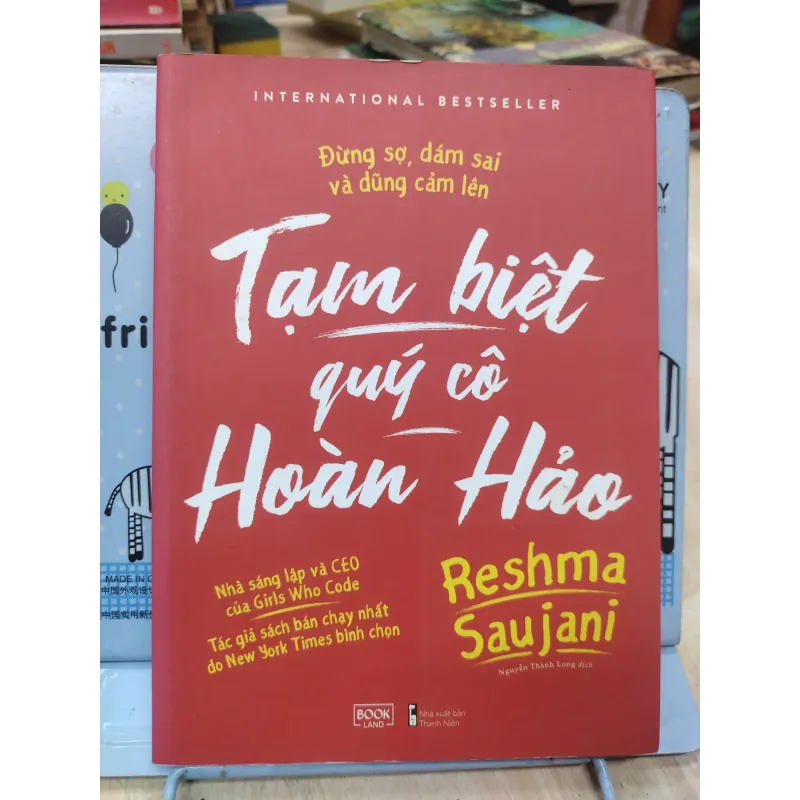 Sách: Tạm biệt quý cô hoàn hảo - TG: Reshna Saujani (B2) 775852