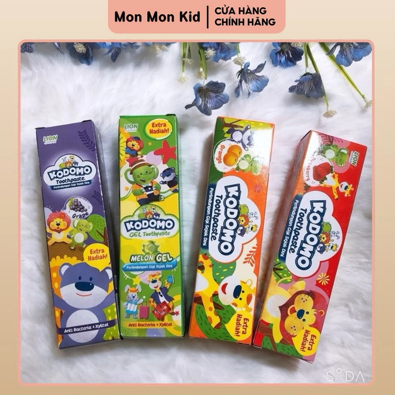 Kem đánh răng Kodomo Lion Nhật Bản cho bé 541102