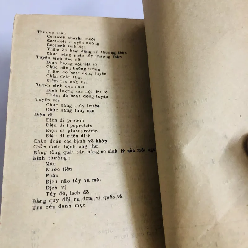 HOÁ NGHIỆM SỬ DỤNG TRONG LÂM SÀNG  675351