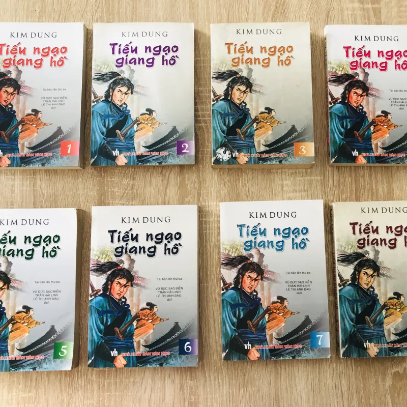 TIẾU NGẠO GIANG HỒ ( 8 tập) - Kim Dung 1044792