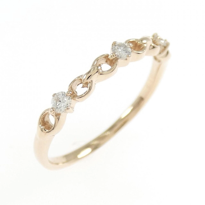 Nhẫn kim cương K18PG 0.10CT 670322