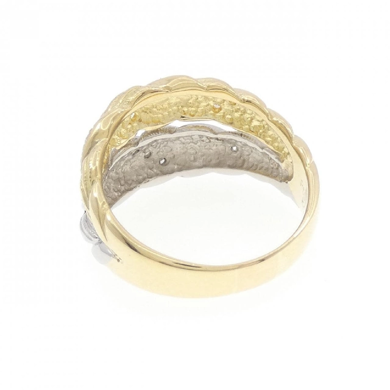 Nhẫn kim cương K18YG/PT900 0.14CT - Hàng hiệu Chính hãng 847777