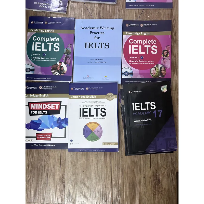 Combo 21 quyển ôn thi Ielts từ cơ bản đến nâng cao kèm bộ đề 8-17 1031378