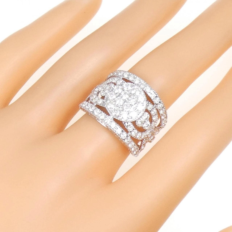 Nhẫn kim cương 750WG 2.00CT 672748