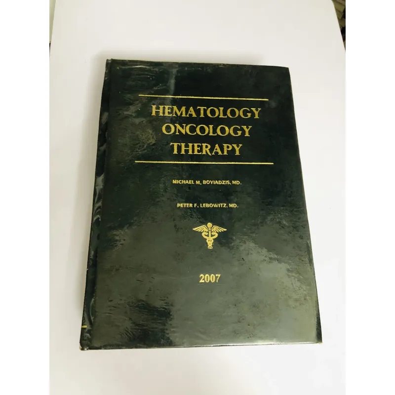 📘 HEMATOLOGY ONCOLOGY THERAPY – BÌA CỨNG 700893