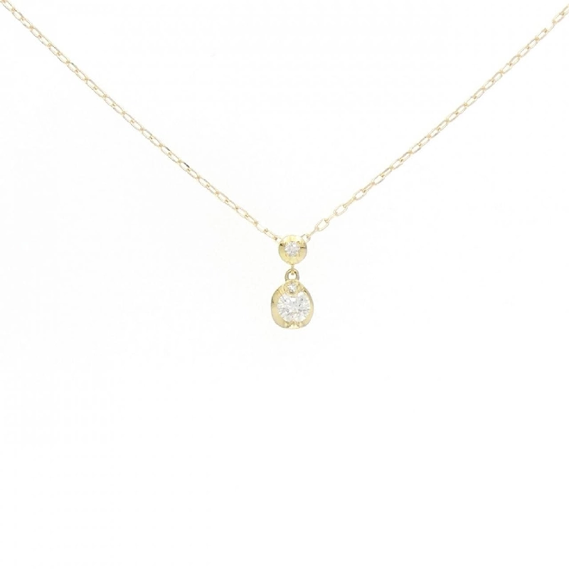 Dây chuyền kim cương K18YG 0.15CT - Hàng hiệu Chính hãng 863282