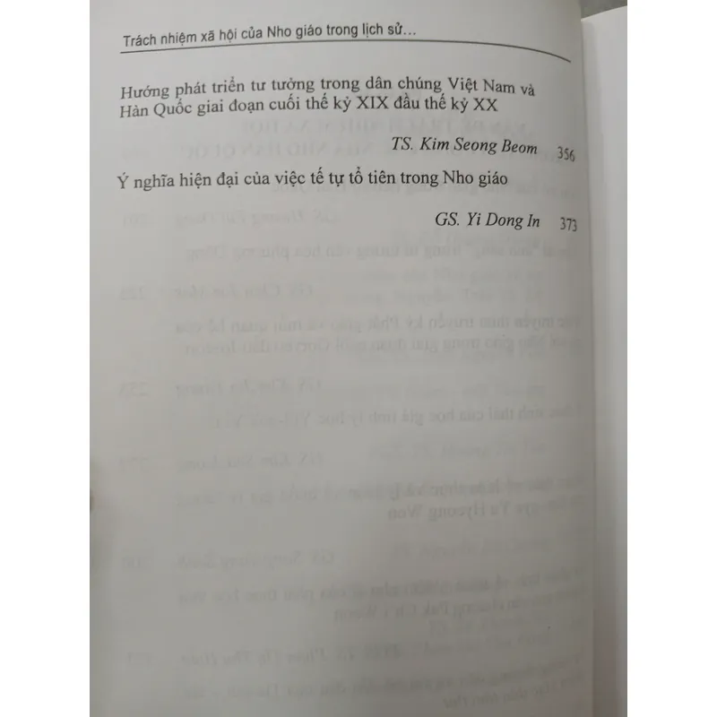 TRÁCH NHIỆM XÃ HỘI CỦA NHO GIÁO TRONG LỊCH SỬ VIỆT NAM VÀ HÀN QUỐC 721732