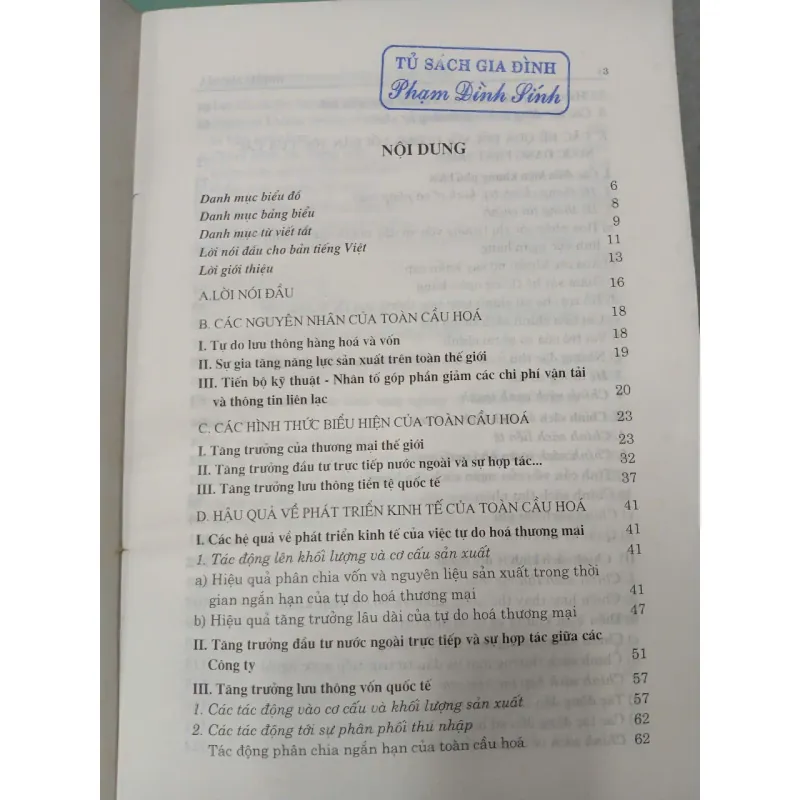 TOÀN CẦU HOÁ VỚI CÁC NƯỚC ĐANG PHÁT TRIỂN 694660