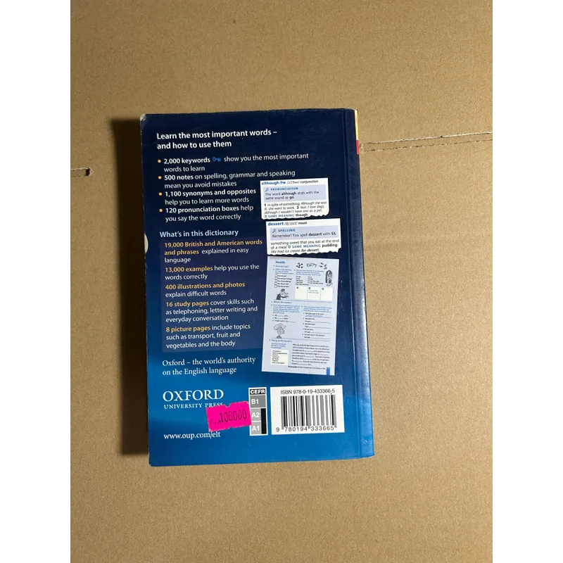 Oxford Basic English Dictionary 4th edition 732232