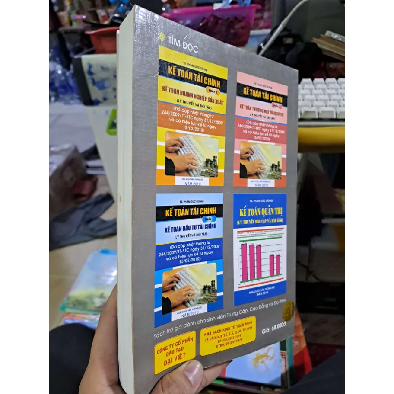 Bài tập & bài giải kế toán quản trị - Phan Đức Dũng - 2010 mới 80% - KINH TẾ - TÀI CHÍNH - CHỨNG KHOÁN - HCM0111 629406