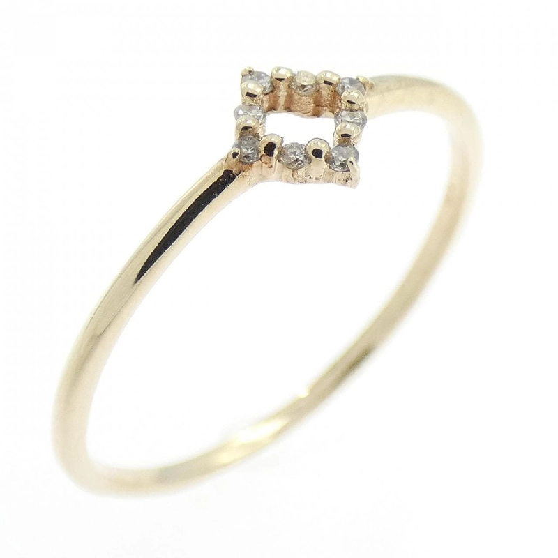 【Sản phẩm mới】Nhẫn kim cương K10YG 0.02CT 668807