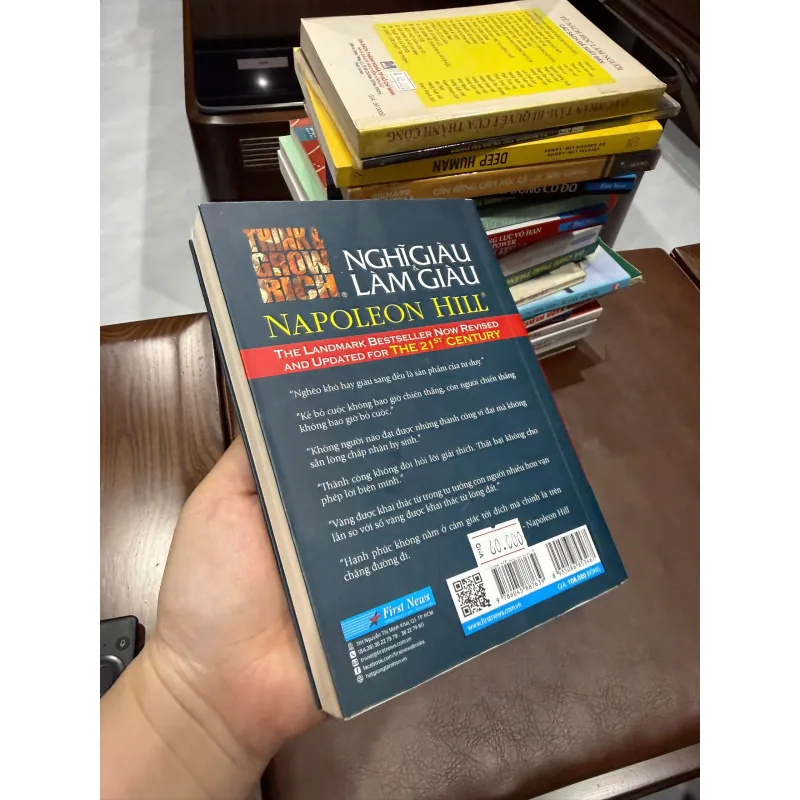 NGHĨ GIÀU & LÀM GIÀU – Napoleon Hill (Think and Grow Rich)- K3 1003674