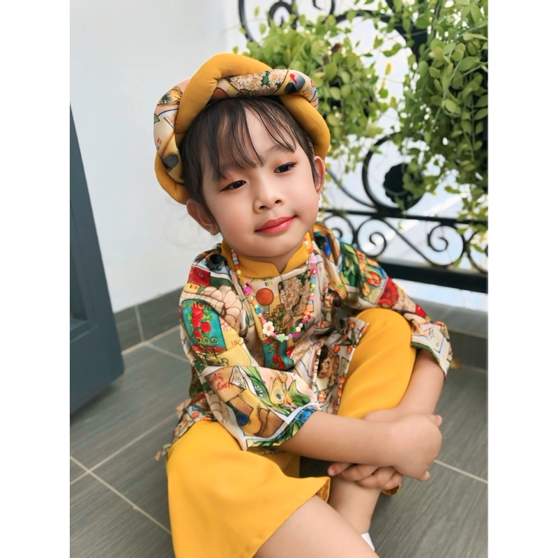 Áo dài xinh cho bé 522610