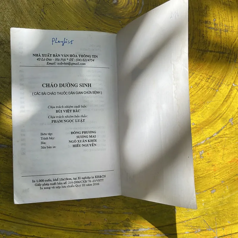 CHÁO DƯỠNG SINH - NHỮNG BÀI CHÁO THUỐC DÂN GIAN CHỮA BỆNH- CƯ KỶ SỞ BIÊN SOẠN 687552