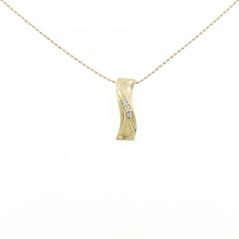 Dây chuyền kim cương K18YG 0.05CT - Hàng hiệu Chính hãng 861383