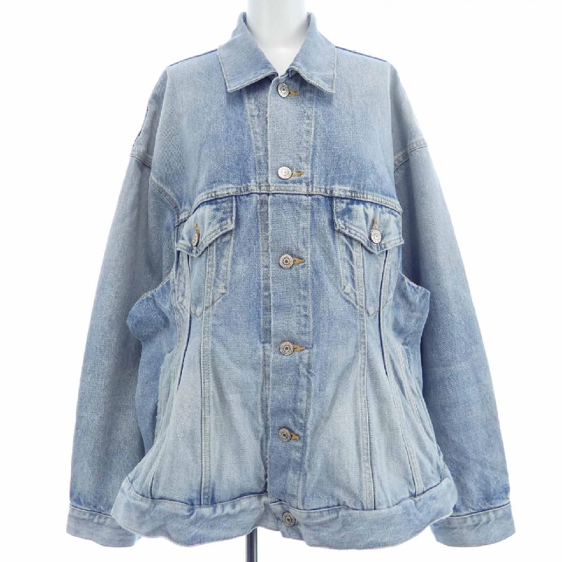 【Mã giảm giá】Áo khoác denim BALENCIAGA 636316