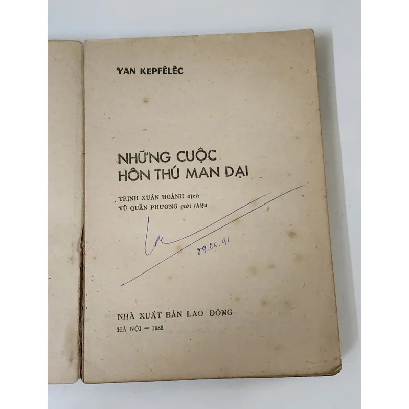 NHỮNG CUỘC HÔN THÚ MAN DẠI - Yann Queffélec (giải thưởng Prix Goncourt năm 1985) 714631