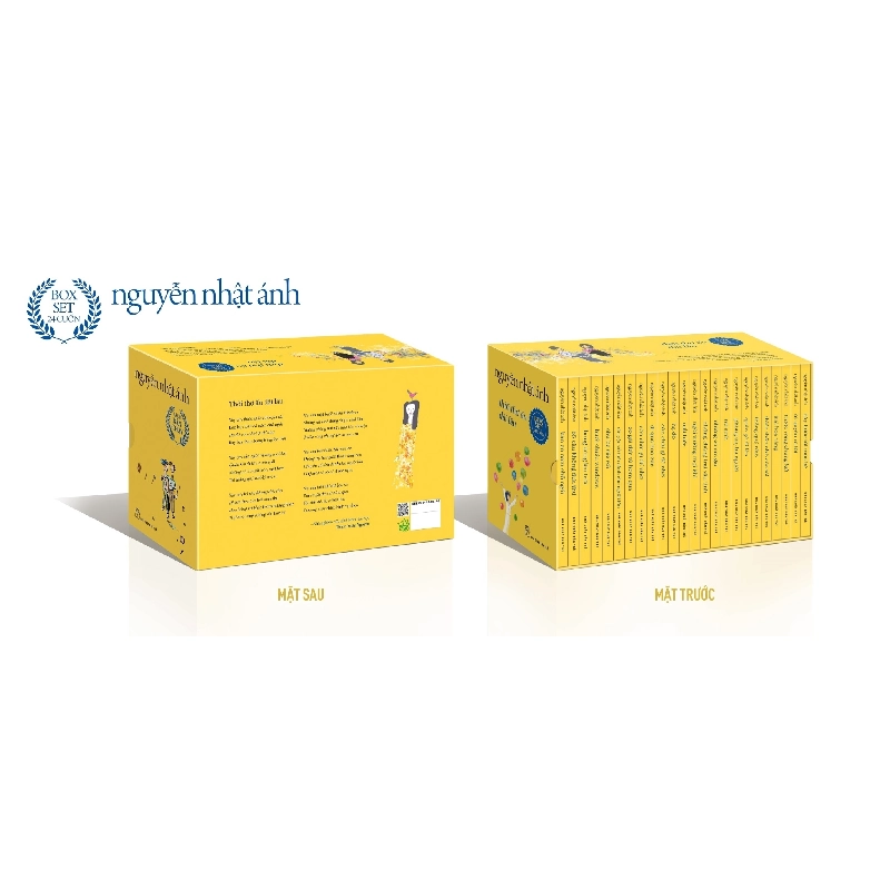 Thời Thơ Ấu Dài Lâu - Nguyễn Nhật Ánh - Boxset 24 Cuốn - Phiên Bản Vàng Ấm Áp (2022) - Nguyễn Nhật Ánh 744514