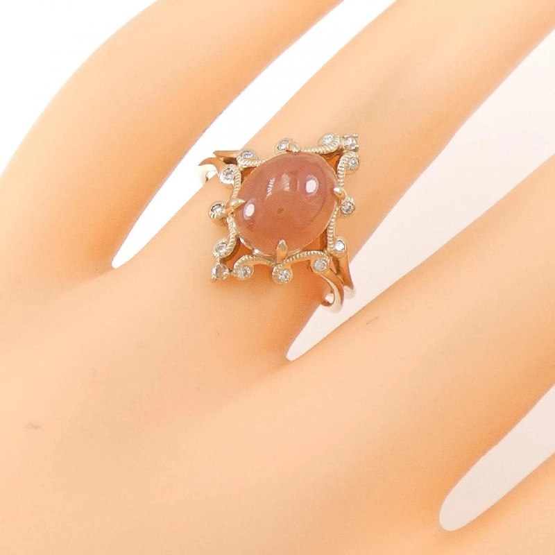 Nhẫn Rhodochrosite K18PG 672037