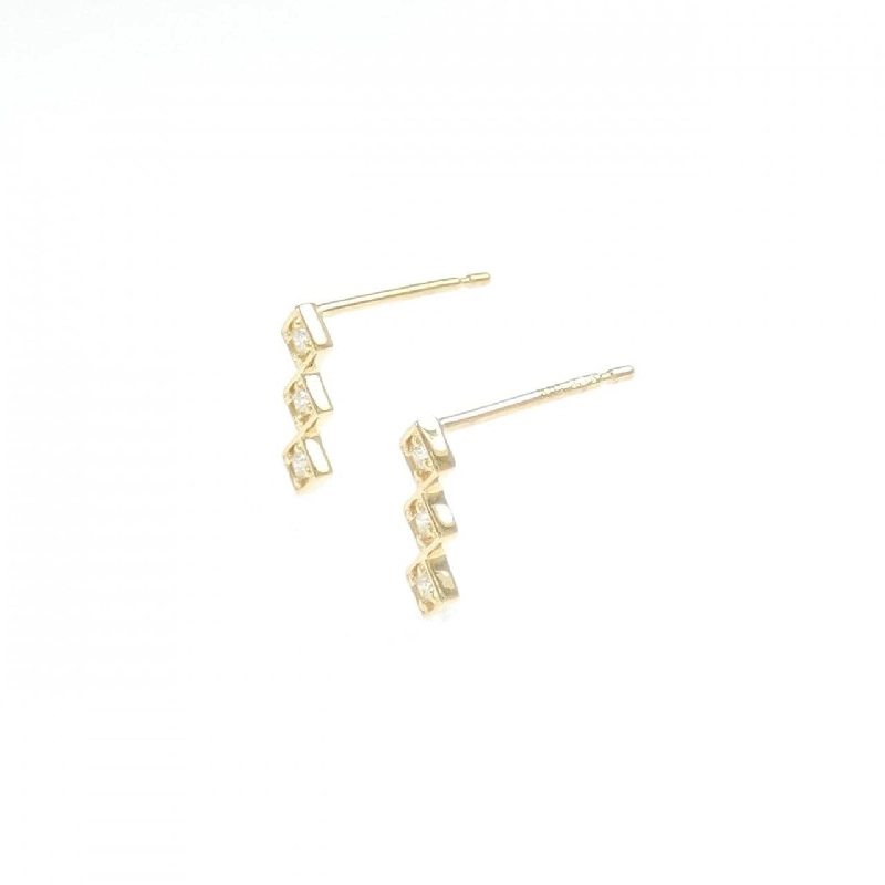 K18YG Bông tai kim cương 0.06CT - Hàng hiệu Chính hãng 866151