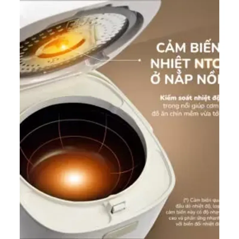 🔥 URC818P – Nồi cơm điện UNIE 1.8L, chế độ cơm cháy đặc biệt, nấu cơm ngon chuẩn vị! 707442