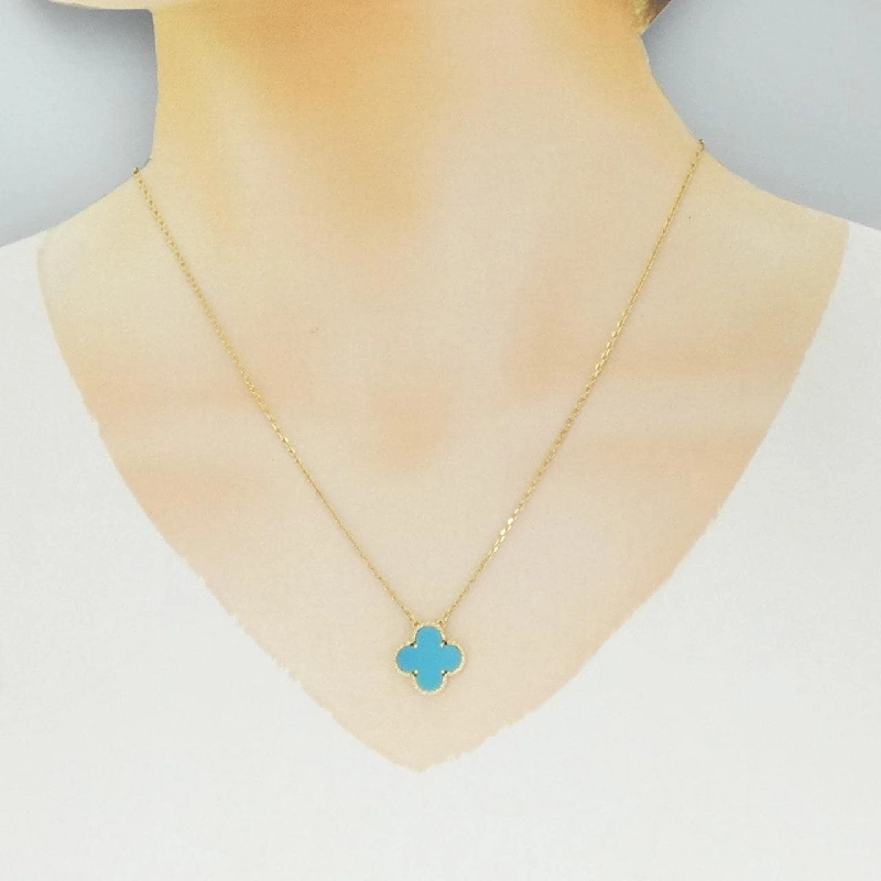 Vòng cổ Van Cleef & Arpels Vintage Alhambra - Hàng hiệu Authentic 843333