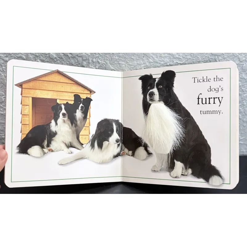 Board book sờ chạm - Touch and Feel: Farm (DK) 995012