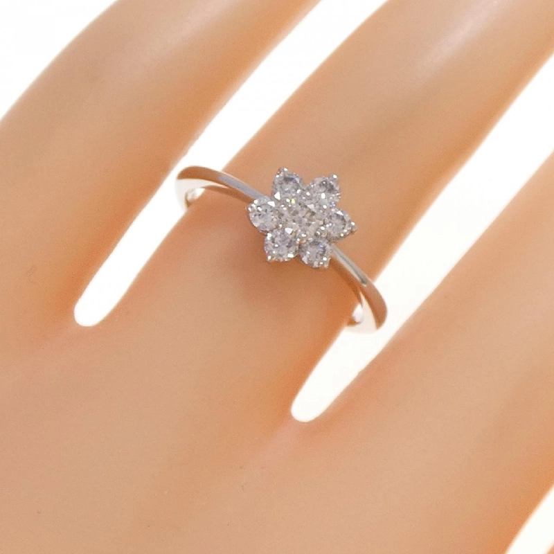 Nhẫn kim cương hoa PT900 0.40CT - Hàng hiệu Authentic 850267