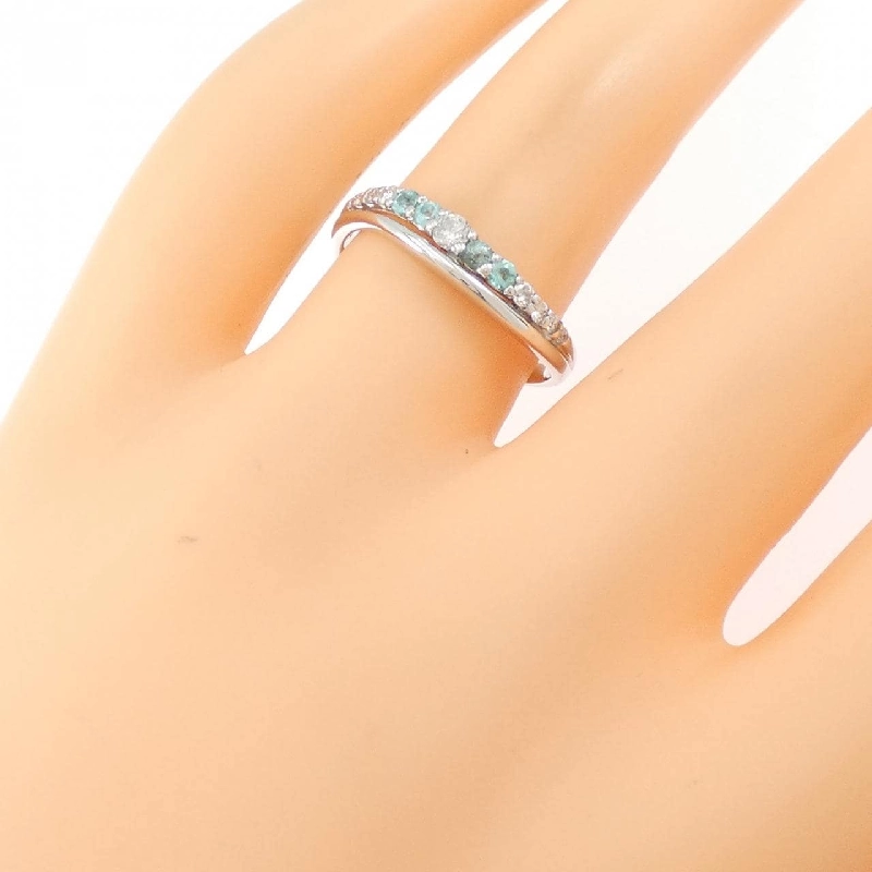 Nhẫn Tourmaline K18WG 0.17CT - Hàng hiệu Chính hãng 852316