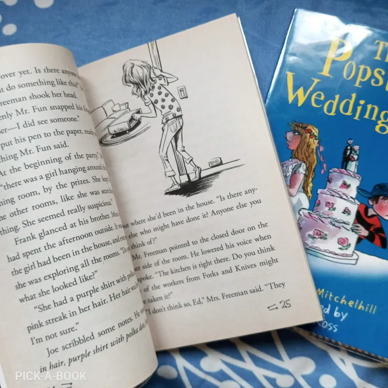 Combo 2 truyện luyện đọc Tiếng Anh, trinh thám thiếu nhi Hardy Boys, Popstar's Wedding 711898