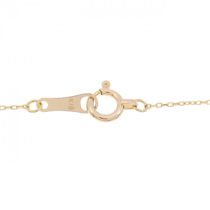 K18PG Dây chuyền hình trái tim kim cương - Hàng hiệu Authentic 861080