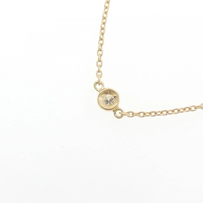 Dây chuyền kim cương K18YG 0.15CT - Hàng hiệu Chính hãng 856415