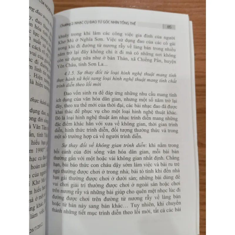 NHẠC CỤ ĐAO CỦA NGƯỜI KHƠ MÚ 713516