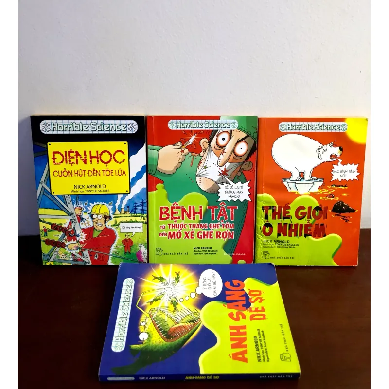 Combo 4 cuốn: Horrible Science 1025175