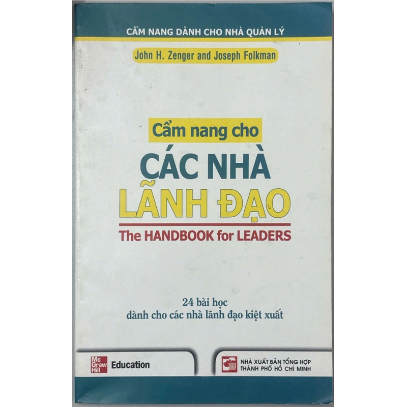 CẨM NANG CHO CÁC NHÀ LÃNH ĐẠO 460499
