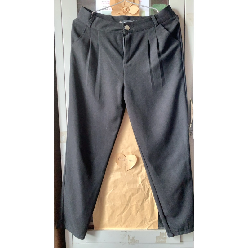 Quần tây công sở nữ bigsize cạp lưng cao 474886